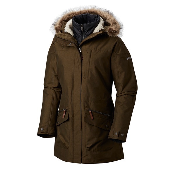 NWOT Columbia women’s Carson pass interchangeable winter jacket 2 in 1 - Picture 2 of 16